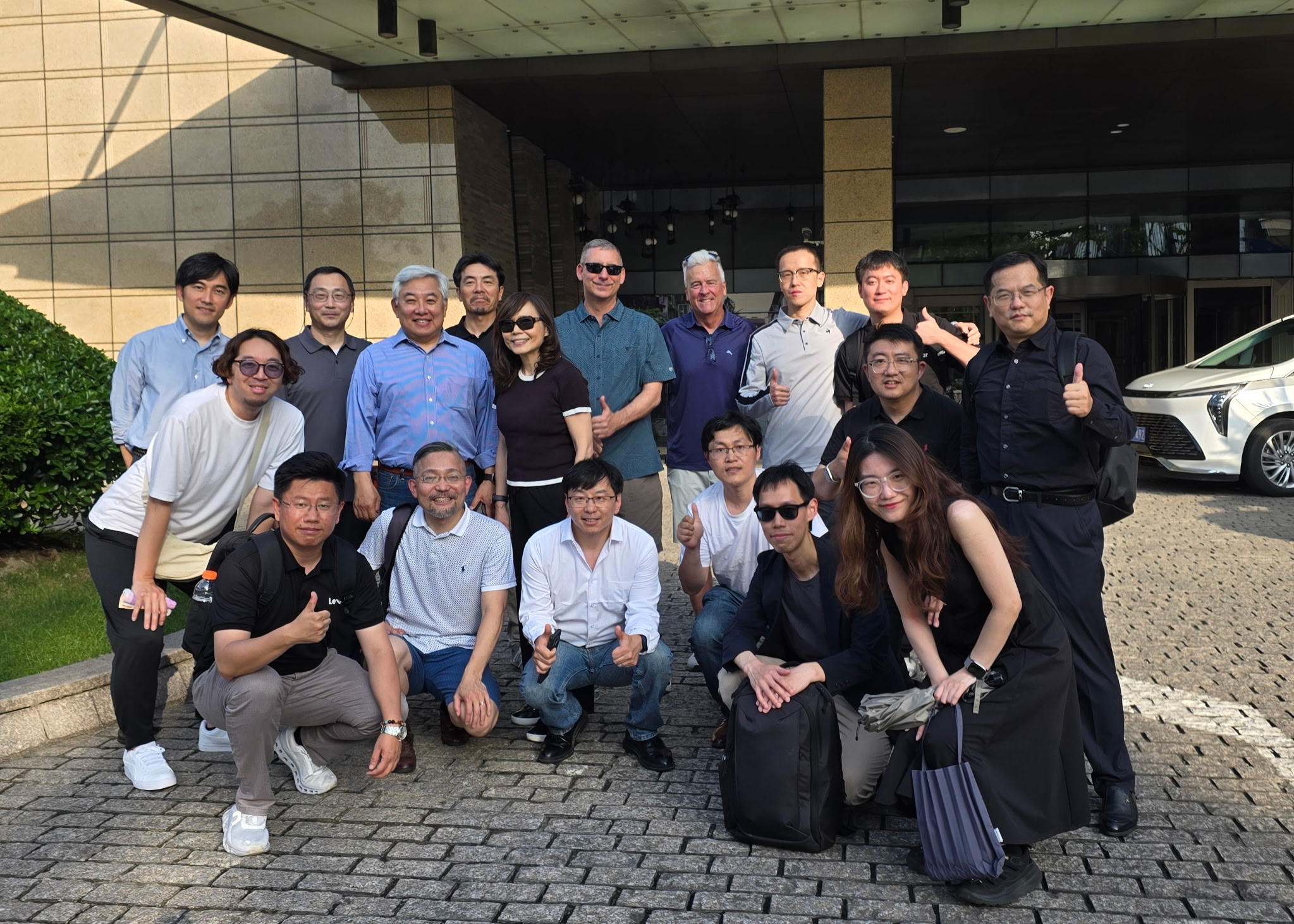 A group photo of CFA members at the 2025 Spring General Meeting in Shanghai, China.
